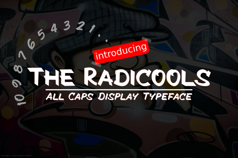 The Radicools Font