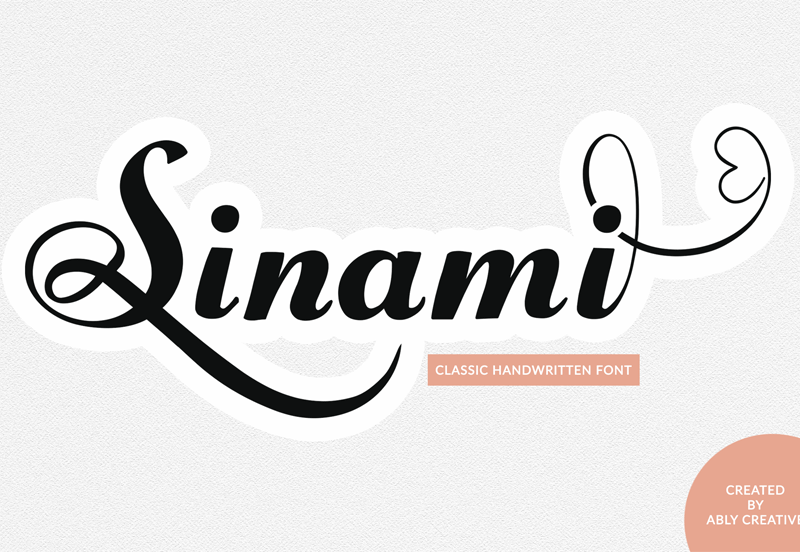 Sinami Font