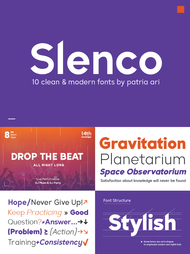Slenco Font