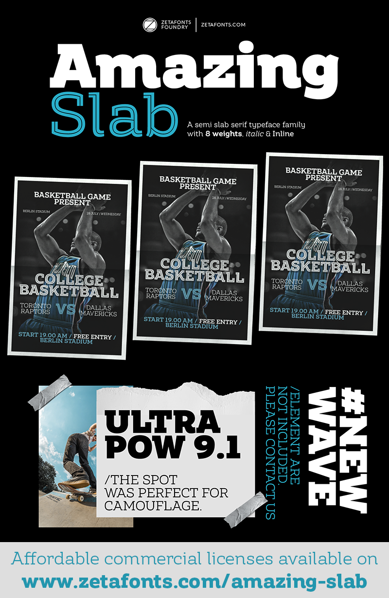 Amazing Slab Font
