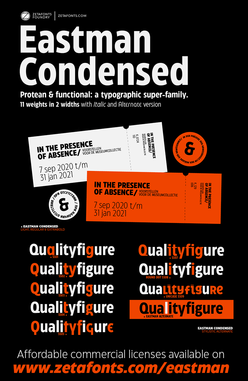 Eastman Condensed Alt Font