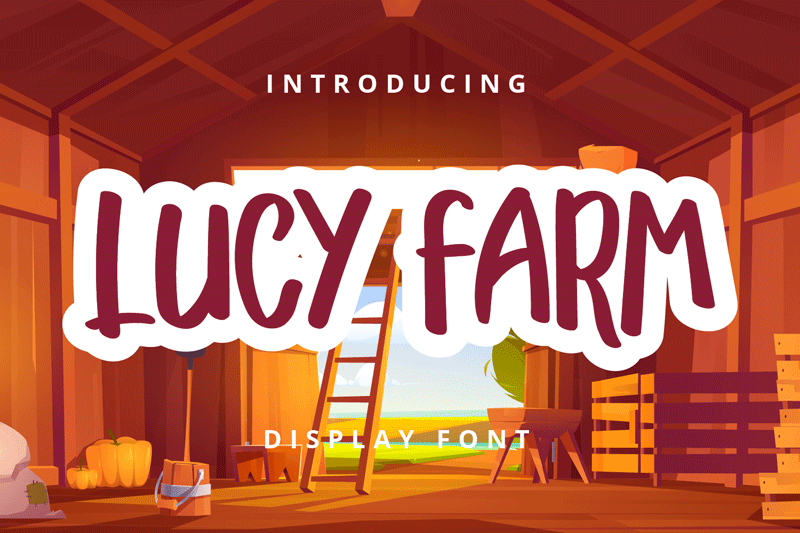 Lucy Farm Font
