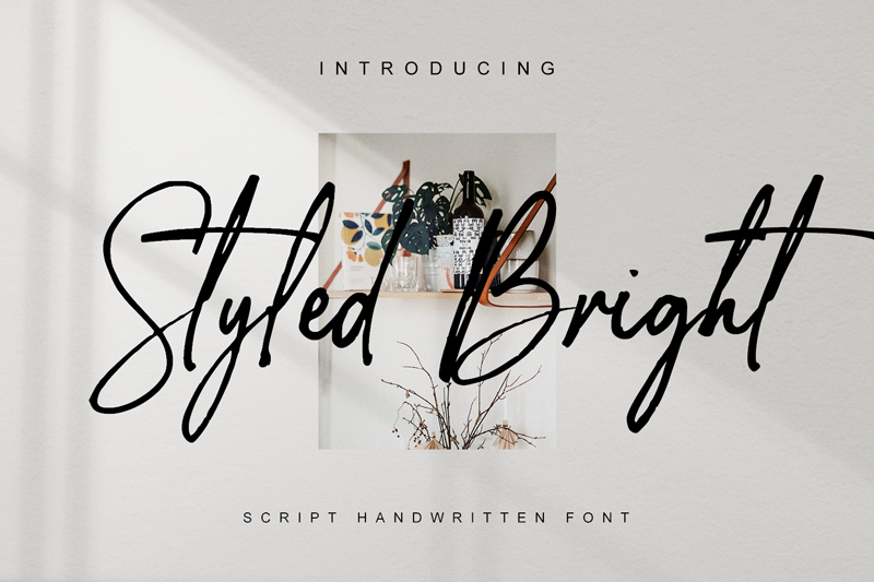 Styled Bright Font