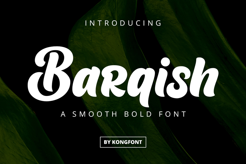 Barqish Font
