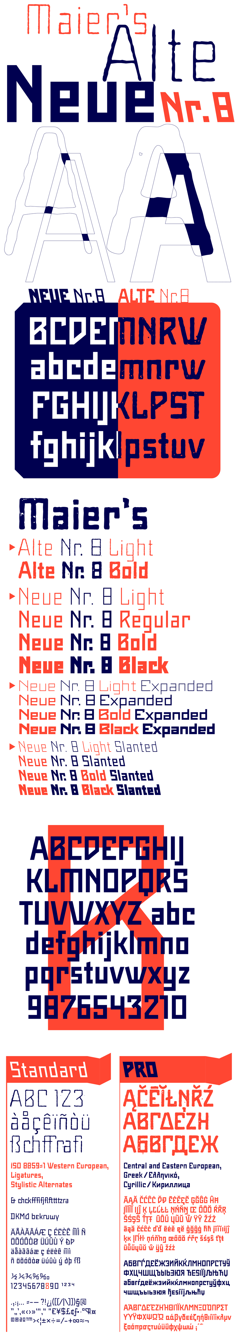 Maiers Nr.8 Font