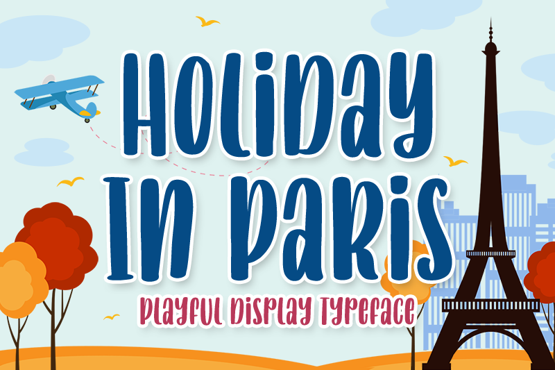 Holiday In Paris Font