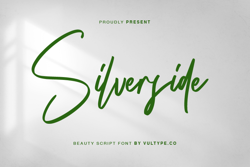 Sillverside Font