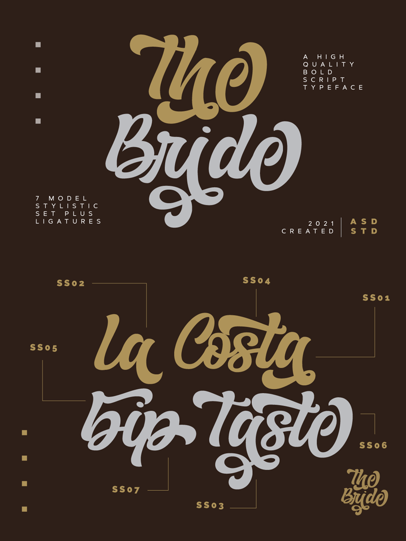 The Bride Font
