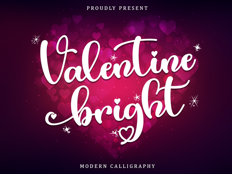 Valentine Bright Font