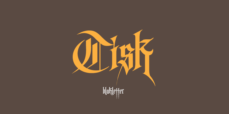 Tisk Font