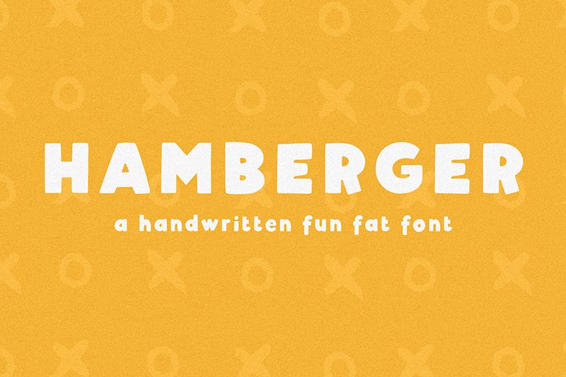 Hamberger Font