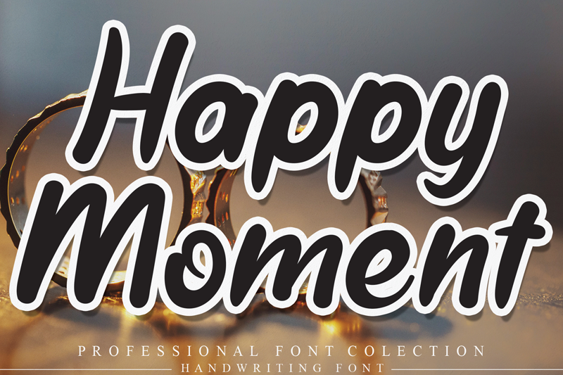 Happy Moment Font