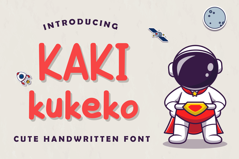 Kaki Kukeko Font