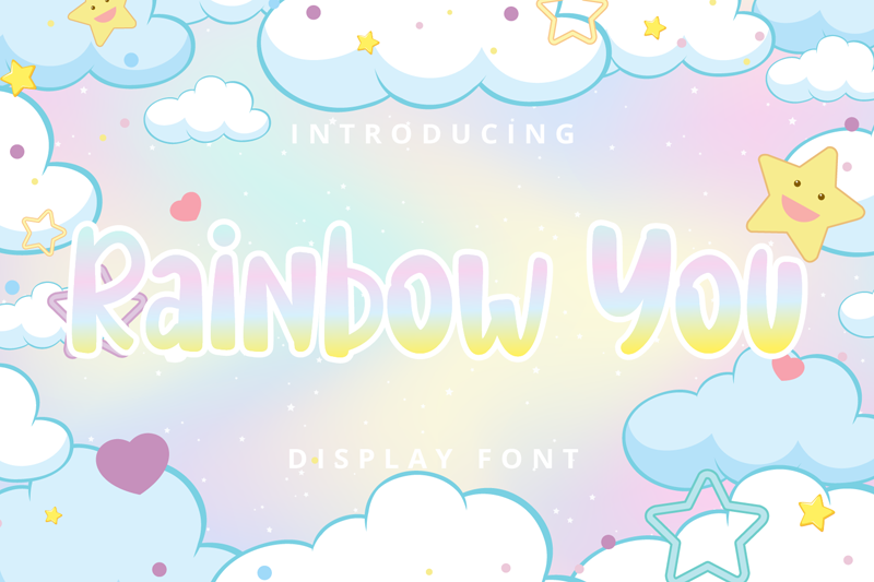 Rainbow You Font