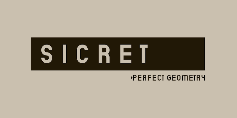 Sicret Font