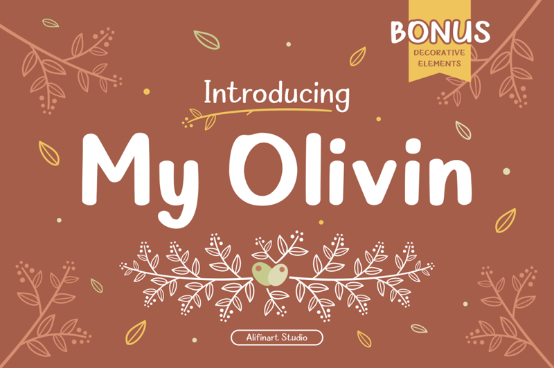 My Olivin Font