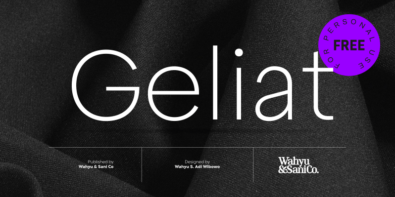 Geliat Font