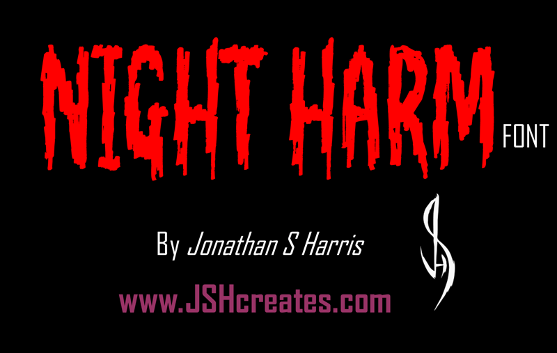 Night Harm Font