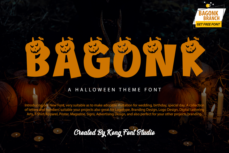 Bagonk Helloween Font
