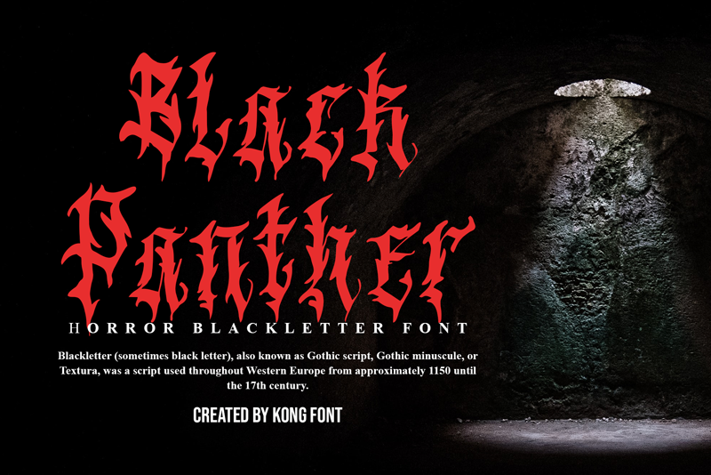 Black Panther Font
