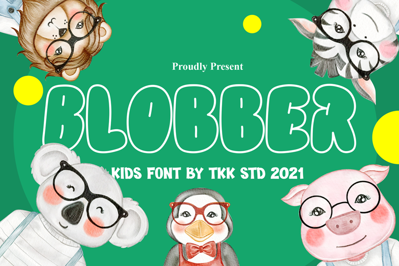 Blobber Font