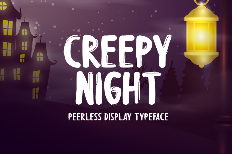 Creepy Night Font