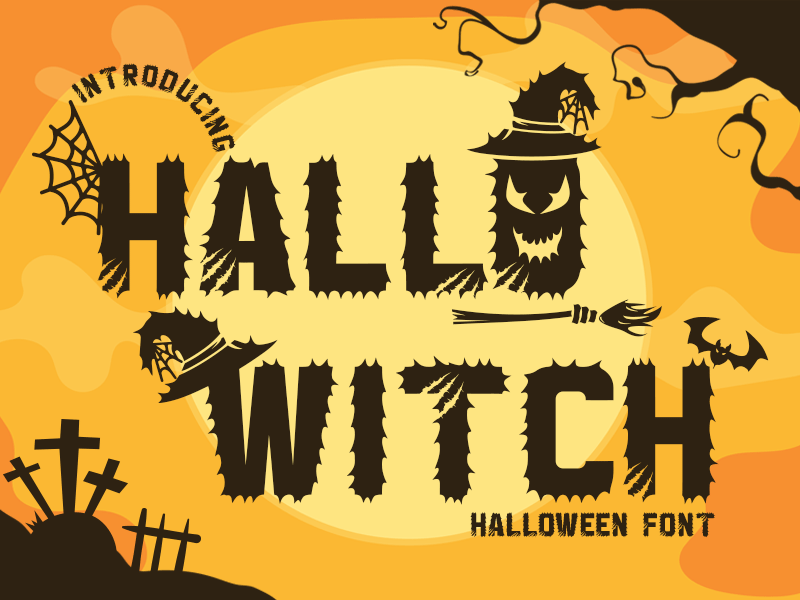 Hallo Witch Font