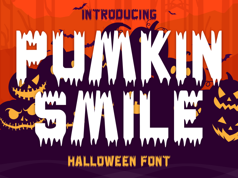 Pumpkin Smile Font