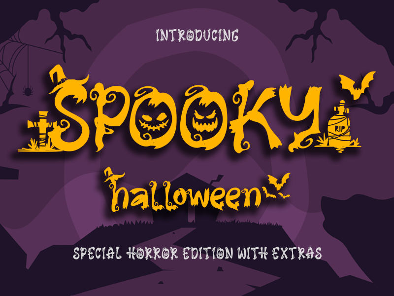 Spooky Halloween Font