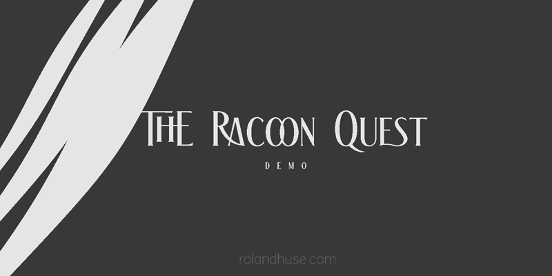The Racoon Quest Font