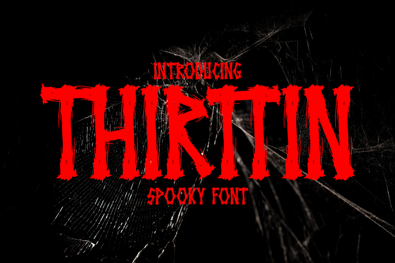 Thirttin Font