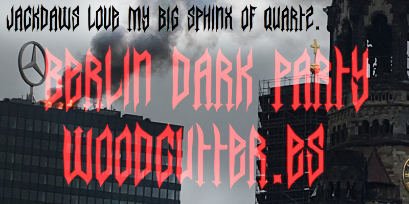 Berlin Dark Party Font