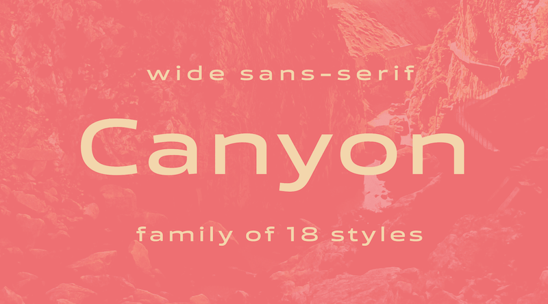 Canyon Font