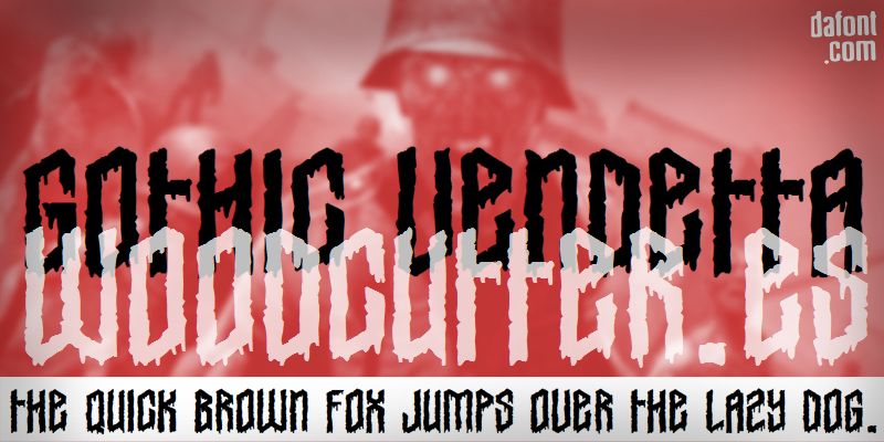 Gothic Vendetta Font