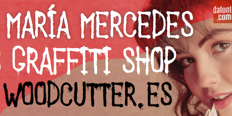 Mar�a Mercedes Graffiti Shop Font