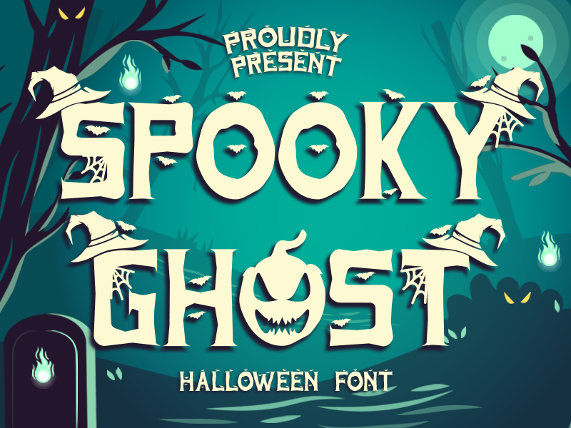Spooky Ghost Font
