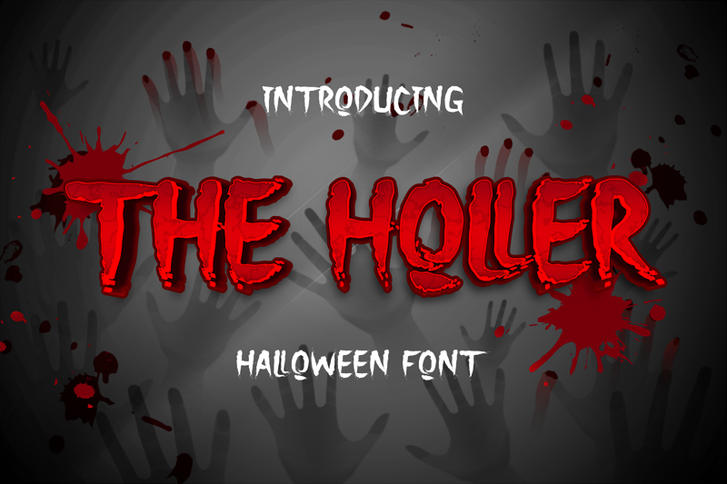 The Holler Font