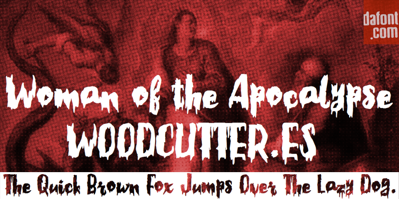 Woman of the Apocalypse Font