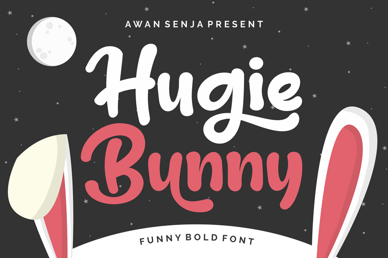 Huggie Bunny Font