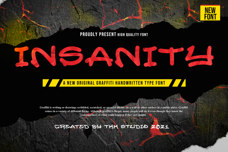 Insanity Font