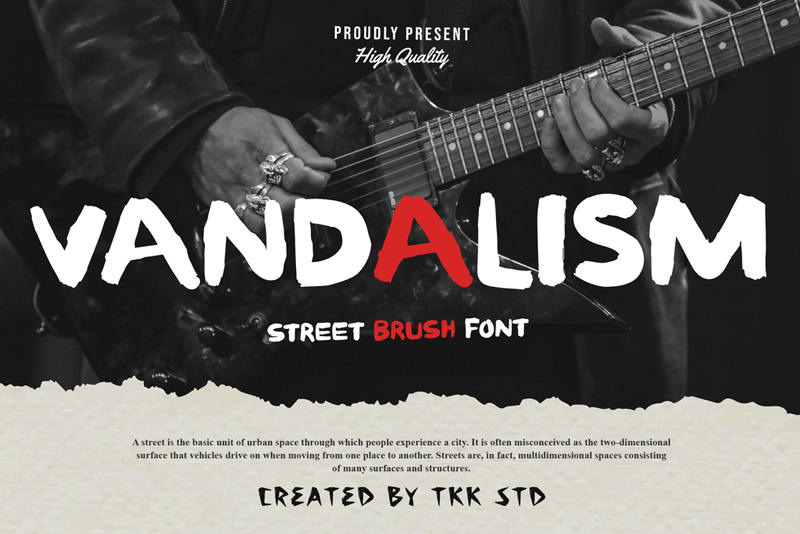 Vandalism Font
