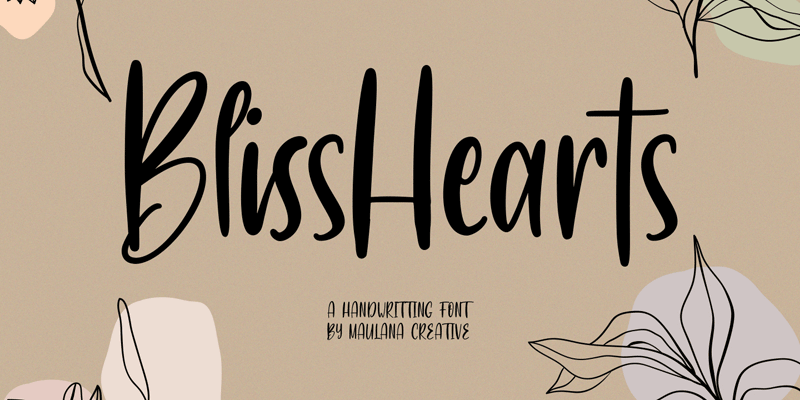 BlissHearts Font