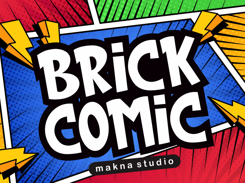 Brick Comic Font
