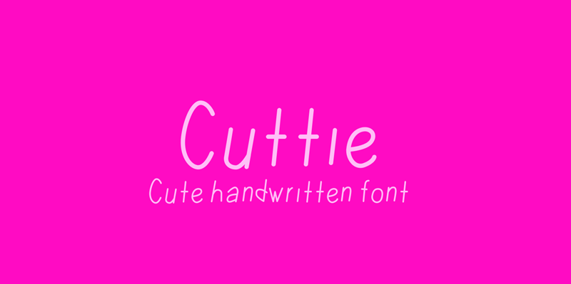 Cuttie Font