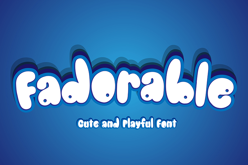 Fadorable Font