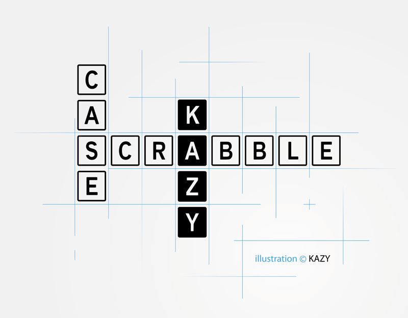 KazyCase Scrabble Font