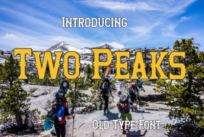 Two Peaks Font