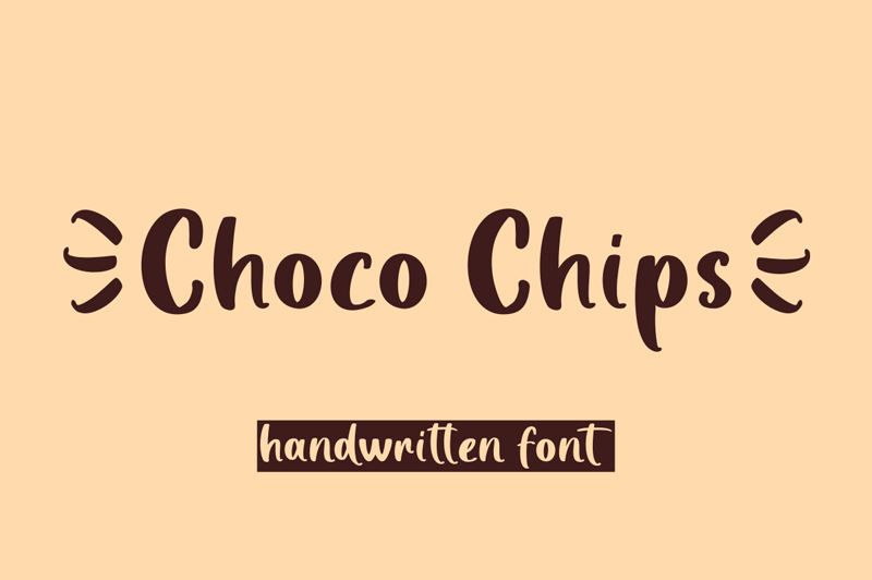 Choco Chips Font