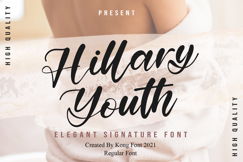 Hillary Youth Font