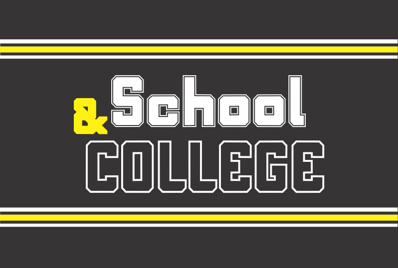 School & College Font